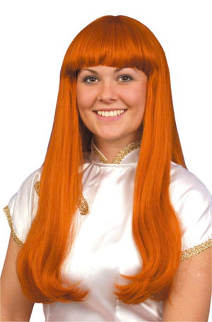 cher wig, copper