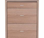 Chest Berkeley 3 Drawer Chest - Oak