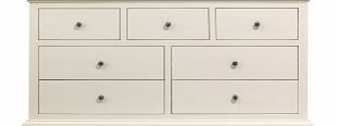 Chest Cambridge 3 Over 4 Drawer Chest - White