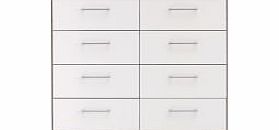 Chest Melbourne 8 Drawer Chest - White