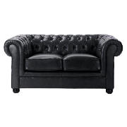 Leather Sofa, Black