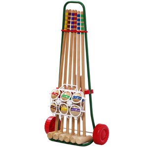 Childrens Croquet Set, 6 Player