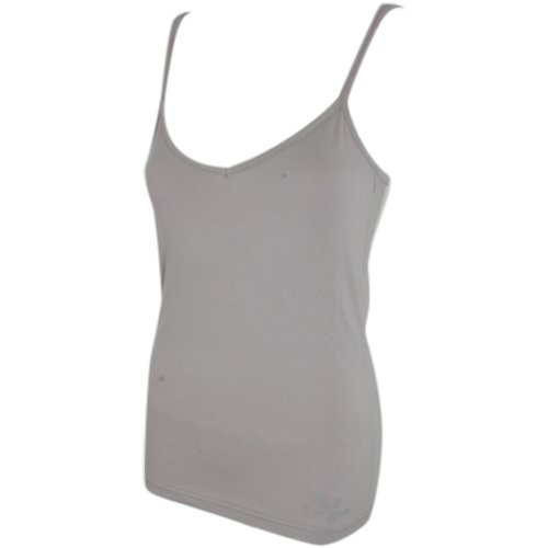 Ladies Chilli Pepper Strappy Vest Silver