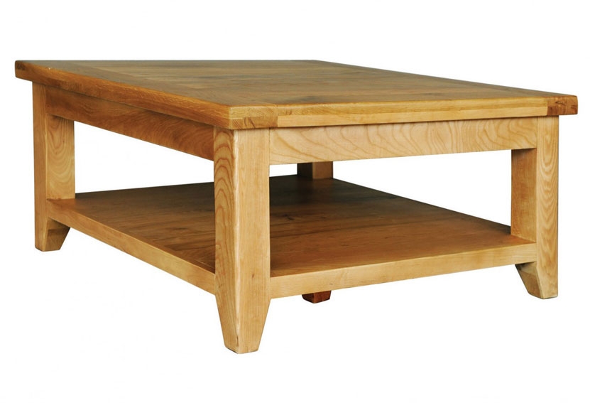 Grand Oak Square Coffee Table