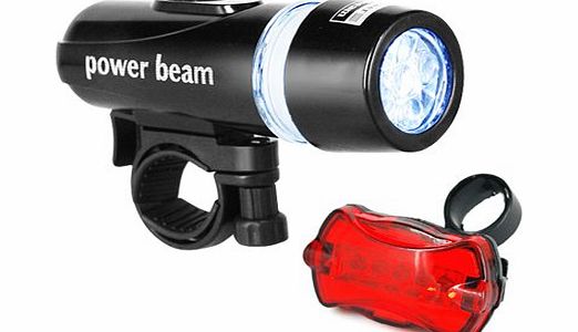 chinkyboo Waterproof Bike Head   Rear Light 5 LED 6 Modes Lamp