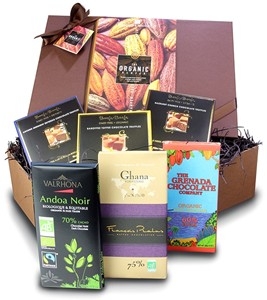 Organic chocolate hamper