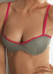 Choice by Calvin Klein Ric Rac underwired balconette bra