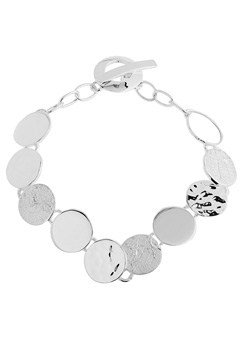 Silver Textures Bracelet by Chris Lewis CL3TB