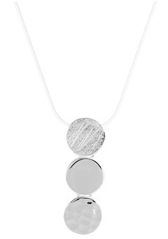 Silver Textures Pendant by Chris Lewis CL3TP