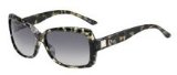 DIOR MINI 2 Sunglasses 9UJ (DX) BLK/HONEY/ (DKGREYOCHRE DS) 58/15 Medium