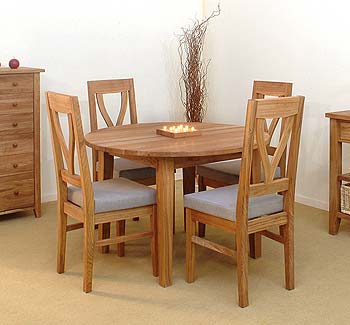 Christian Harold Ardennes Round Extending Dining Set