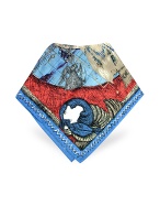 Christian Lacroix Oceania - Printed Silk Square Scarf