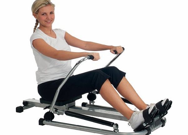 Christopeit Oxford Rowing Machine Silver / Black