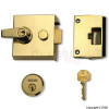 60mm Brass Finish Cylinder Lock