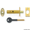 60mm Brass Finish Door Bolts Pack of 2