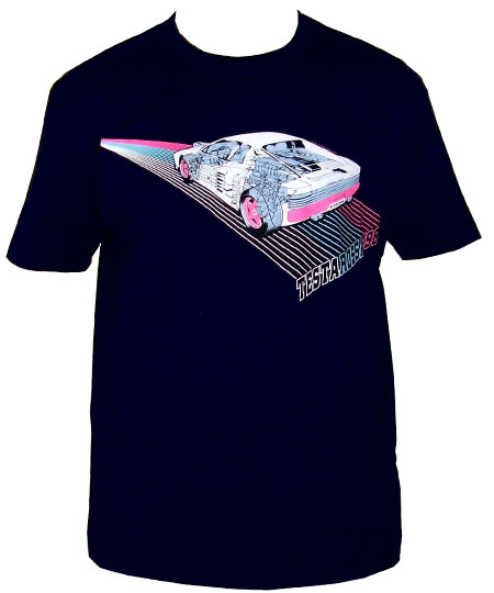 Ferrari Testarossa Navy T-shirt