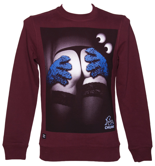 Mens Burgundy Private Dancer Monster