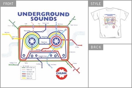 (Under Ground Sounds) T-shirt