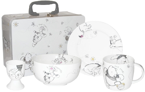 Winnie The pooh Silver Lining Breakfast Set