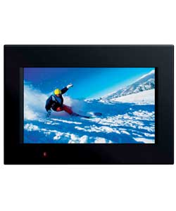 Cibox 8in Black Digital Photo Frame