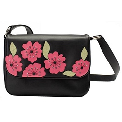 Flowers and Diamantes Bag