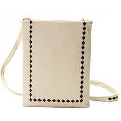 Stitched Edge Cross Body Bag