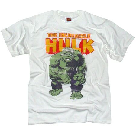 Incredible Hulk Run White T-Shirt