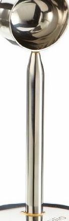 Cilio 14 cm Coffee Measuring Spoon and Espresso Stamp, Silver