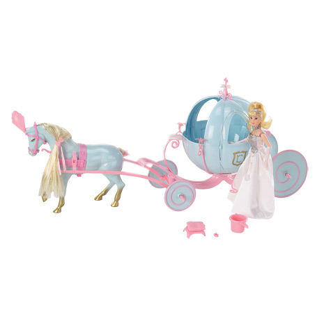 Pumpkin Carriage W/doll