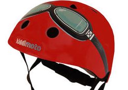 Kiddimoto Red Goggles Helmet