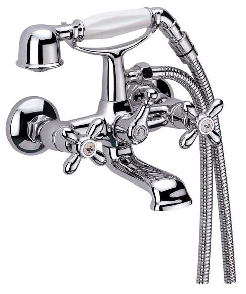 Cipini Alberta Wall Mounted Bath Shower Mixer