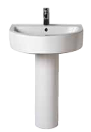 Valerio Wash Basin & Pedestal