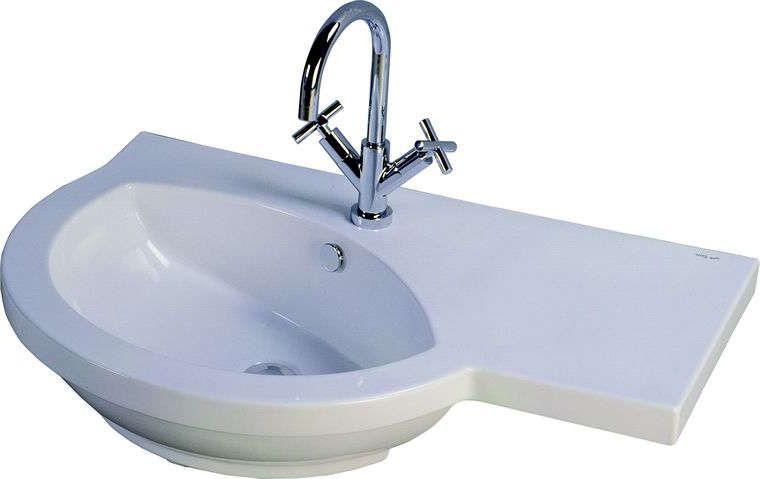 Cipini Wall Mounted Basin (Right)