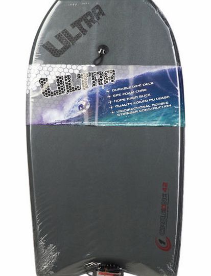 Circle One Ultra PE Grey Bodyboard - 42 inch