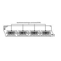 4-port Asynchronous/Synchronous Serial Network