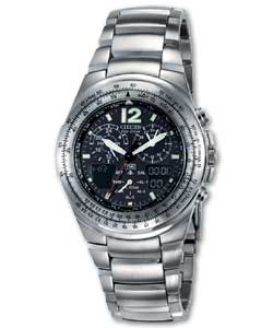 Citizen Gents Eco-Drive Flight Chronograph Watch