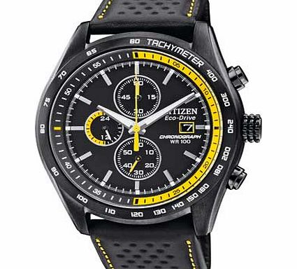 Citizen Mens Eco-Drive Chronograph Black Sports