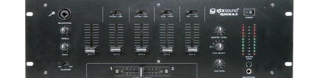 Citronic QMX4.1 Rackmount DJ Mixer 4U