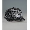 New York Text Cap (Black)