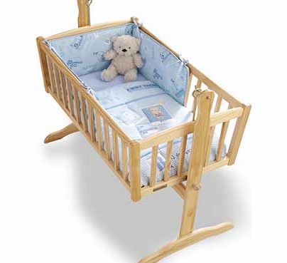 Clair de Lune 2 Piece Rocking Crib Set - Ahoy