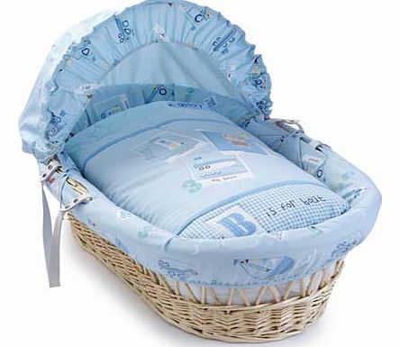 Ahoy Natural Wicker Moses Basket