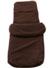 Clair De Lune Fleece Footmuff Brown