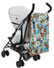 Clair-De-Lune Clair De Lune Turquoise Flowers Fleece Pram