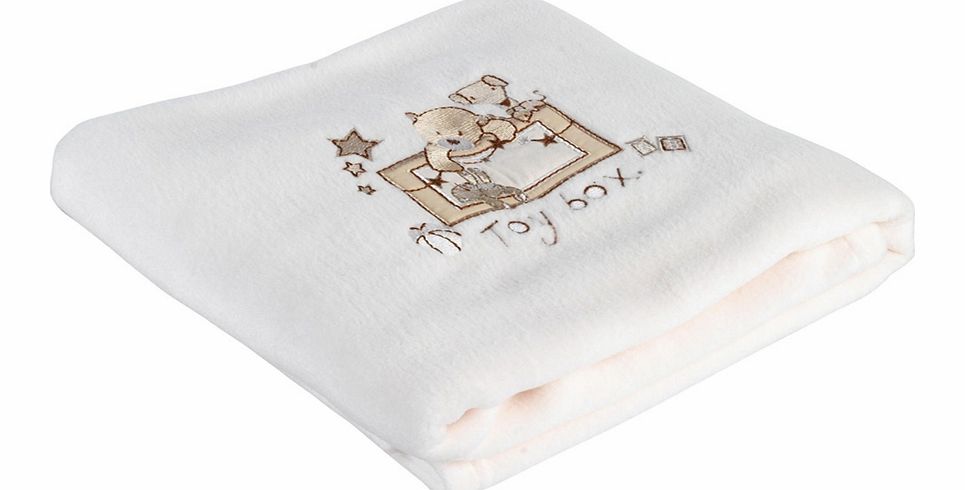 Clair De Lune Cot Fleece Blanket Toybox