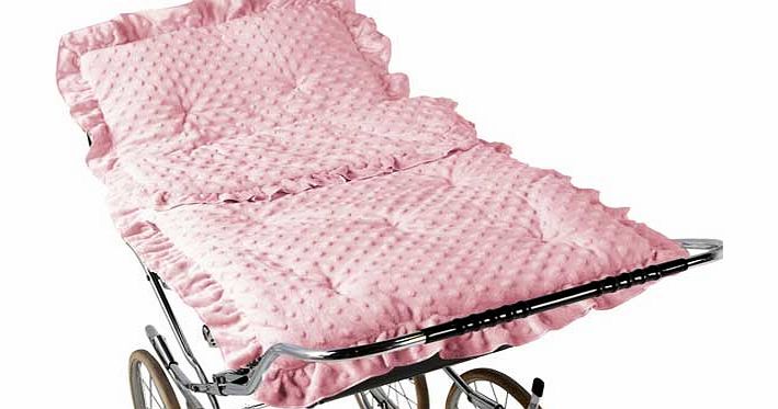 Dimple Large Pram Set - Pink