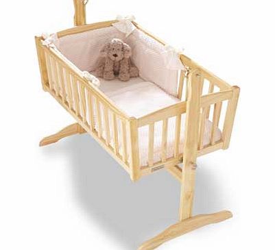 Clair de Lune Honeycomb 2 Piece Crib Set - Cream