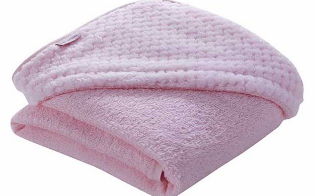 Clair de Lune Honeycomb Hooded Towel - Pink