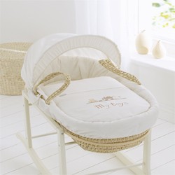 Clair de Lune Moses Basket My Toys Cream