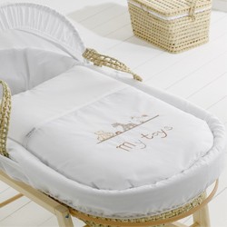 Moses Basket  My Toys  White