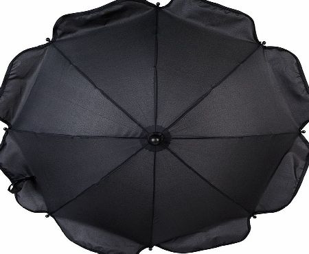 Clair De Lune Parasol Black